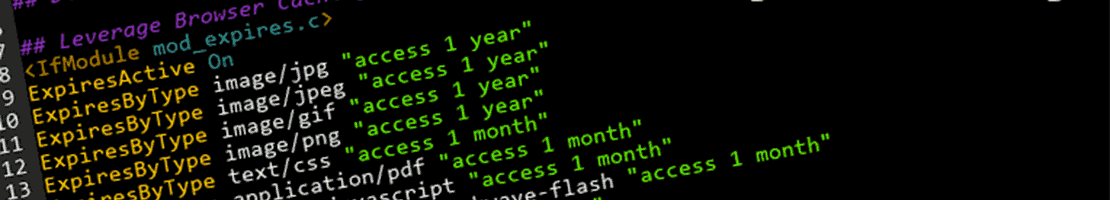 Enable Leverage browser caching for your website