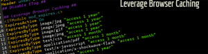 Enable Leverage browser caching for your website
