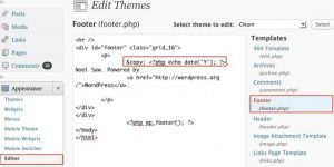 Automatically Update WordPress Copyright Year
