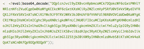 base64 wordpress code hack
